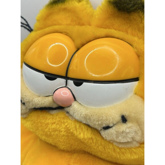 Vintage Garfield Plush Creations by Dakin & Co 1978 1981 Large Orange Cat 18” - Picture 5 of 11